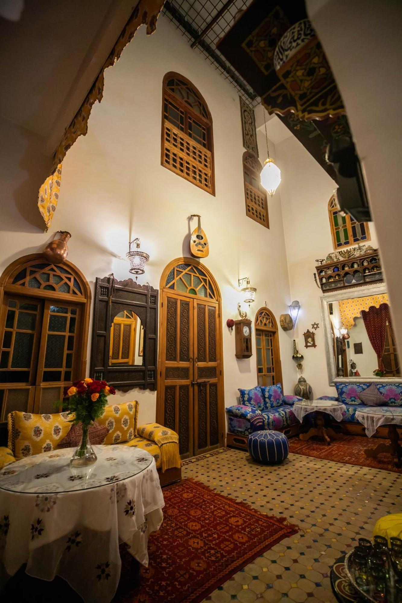 Riad Les Idrissides Chez Lea Фес Экстерьер фото