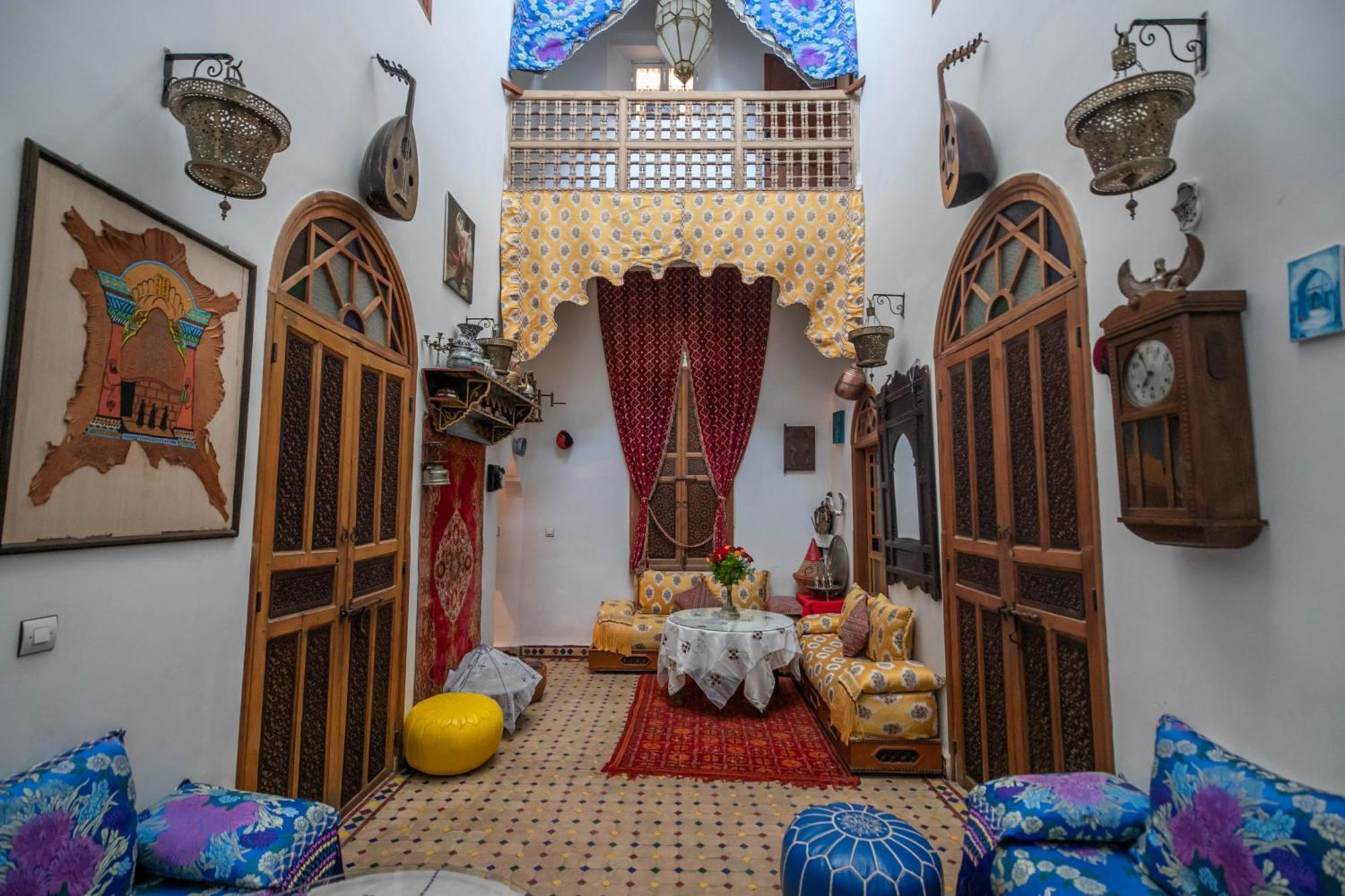 Riad Les Idrissides Chez Lea Фес Экстерьер фото