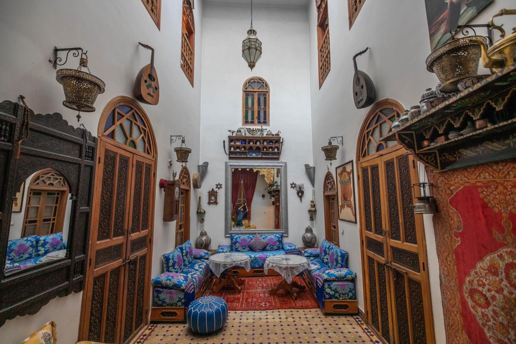 Riad Les Idrissides Chez Lea Фес Экстерьер фото