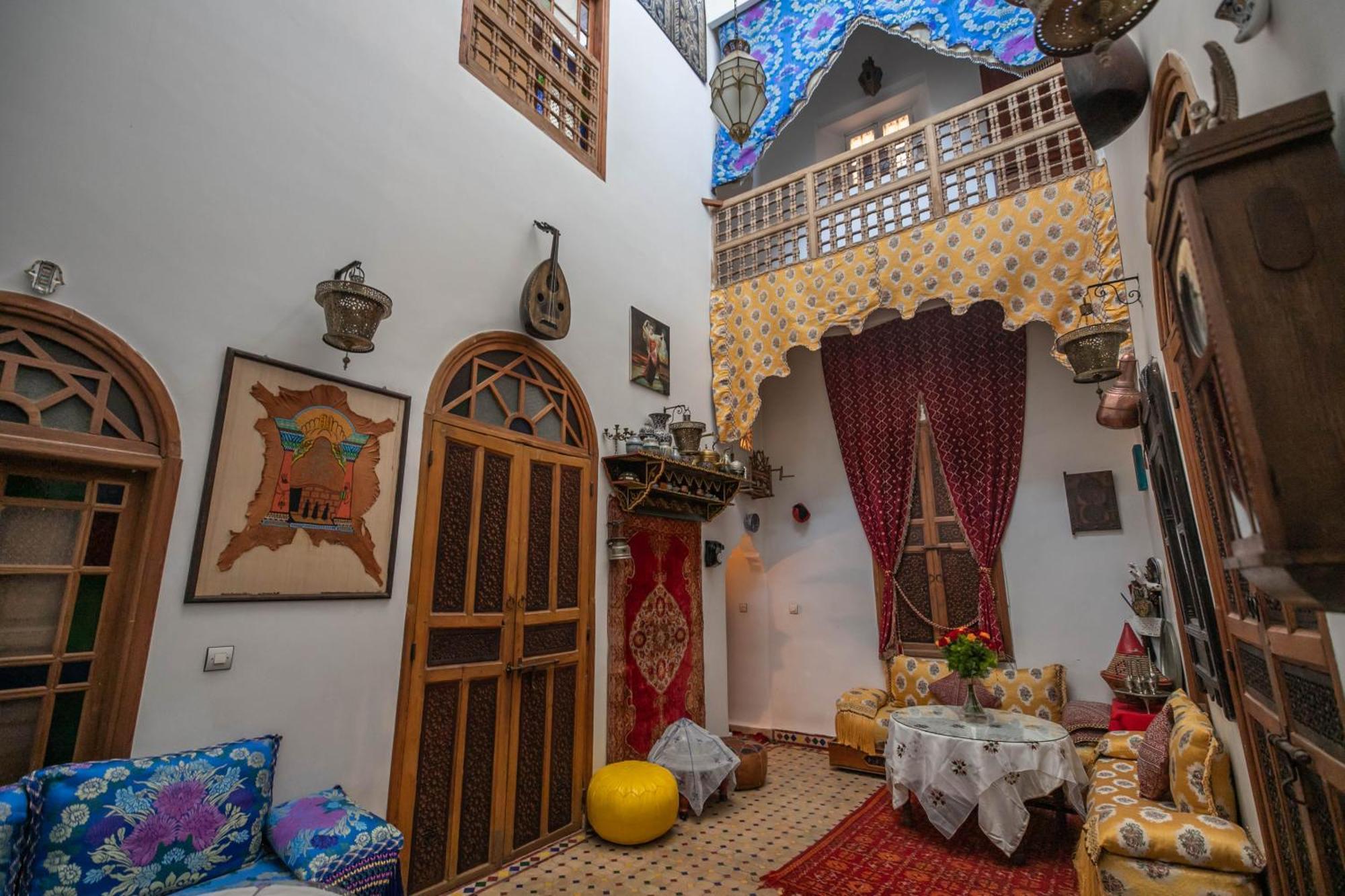 Riad Les Idrissides Chez Lea Фес Экстерьер фото