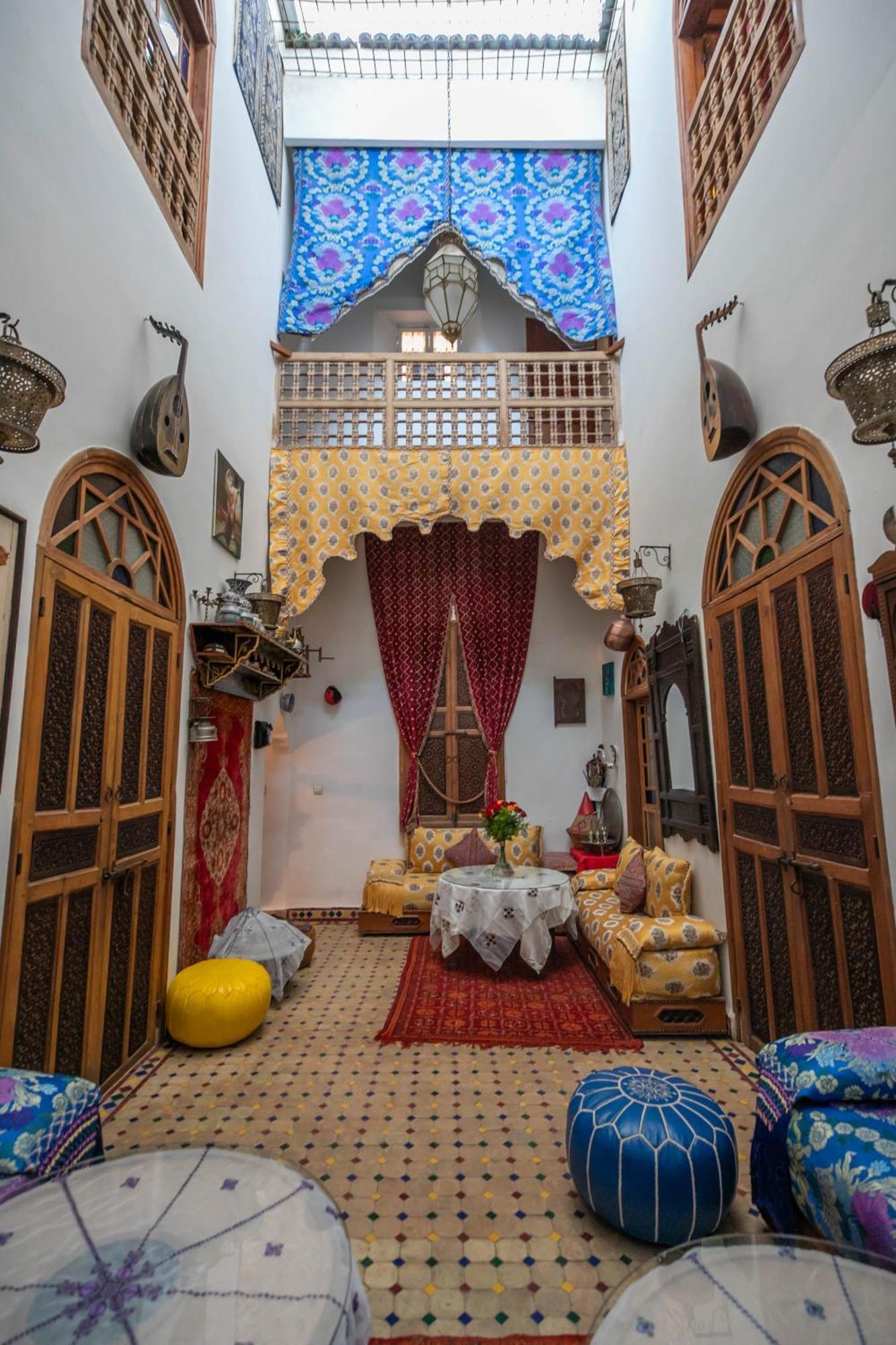 Riad Les Idrissides Chez Lea Фес Экстерьер фото